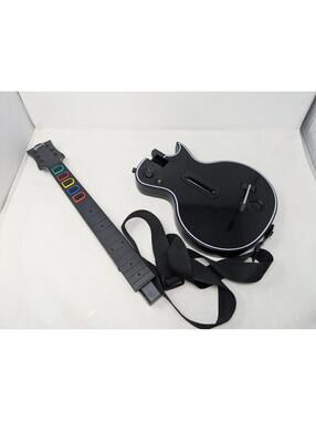 Guitar Hero Xbox 360 Les Paul Wireless Red Octane Controller 95123.805 W/Strap